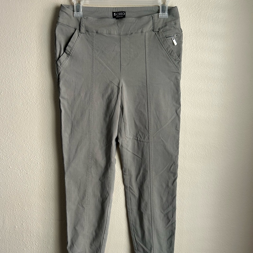 Soho Gray Chinos Sleek Modern Fit
